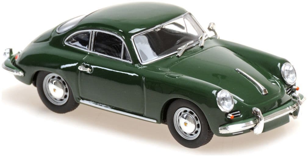 Minichamps 940 062420 Porsche 356 C Coupe, 1965, Dark Green 1:43 Scale *PRE ORDER £33.99*