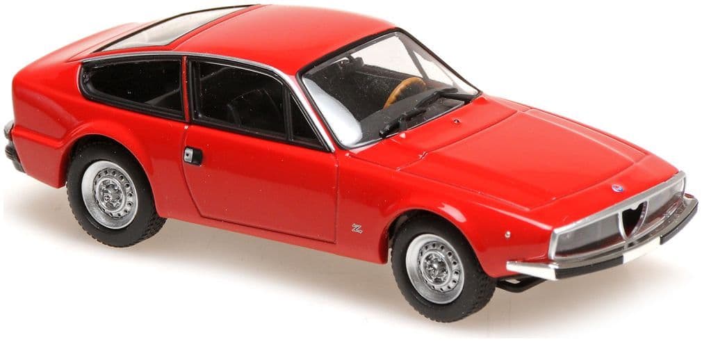 Minichamps 940 120721 Alfa Romeo 1600 Junior Z, 1972, Red 1:43 Scale *PRE ORDER £33.99*