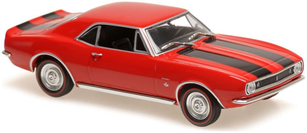 Minichamps 940 142720 Chevrolet Camaro, 1967, Red 1:43 Scale *PRE ORDER £33.99*