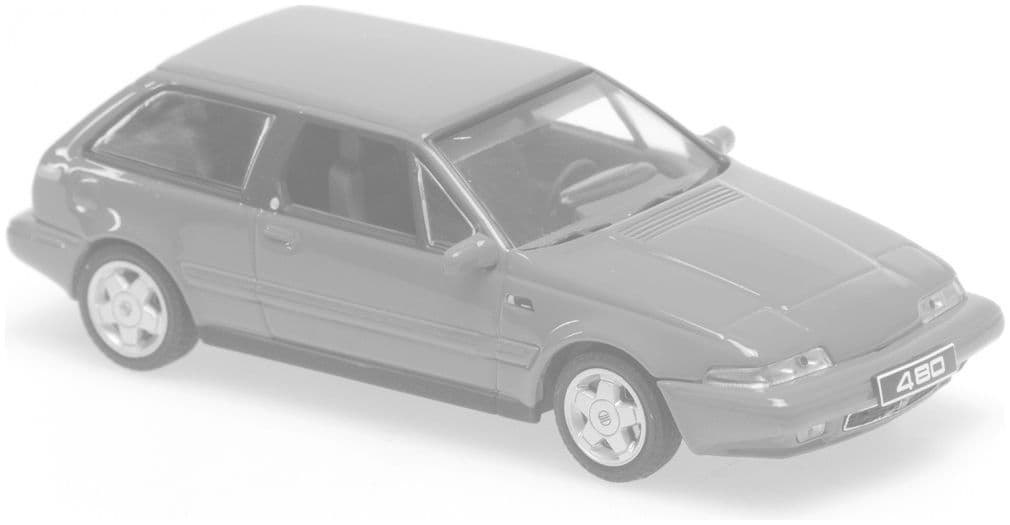 Minichamps 940 171521 Volvo 480 Es Coupe, 1986, Blue Metallic 1:43 Scale *PRE ORDER £33.99*