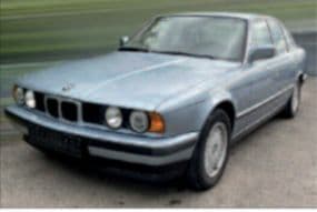 Minichamps 100 024008 BMW 535I (E34) 1988 Grey Metallic with Openings 1/18 Scale