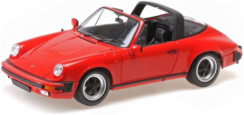 Minichamps 100 063061 Porsche 911 Carrera Targa Red 1983 1/18 Scale *PRE ORDER £ 145.83*