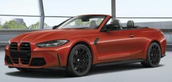 Minichamps 110 021031 BMW M4 Cabriolet 2020 Blue Metallic (Opening Parts) 1/18 Scale PRE ORDER