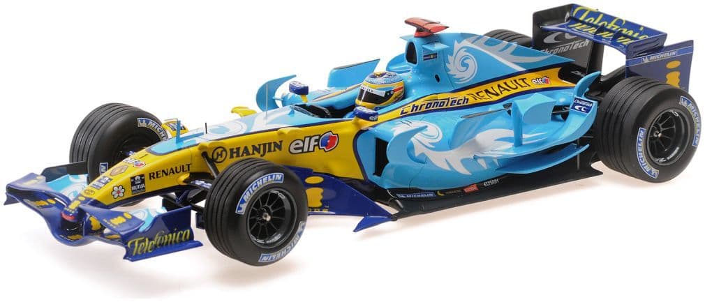 Minichamps 117 061401 Renault F1 Team R26 Fernando Alonso Turkish GP 2006 1/18 Scale