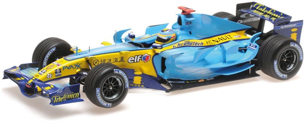 Minichamps 117 061601 Renault F1 Team R26 Fernando Alonso China GP 2006 1/18 Scale