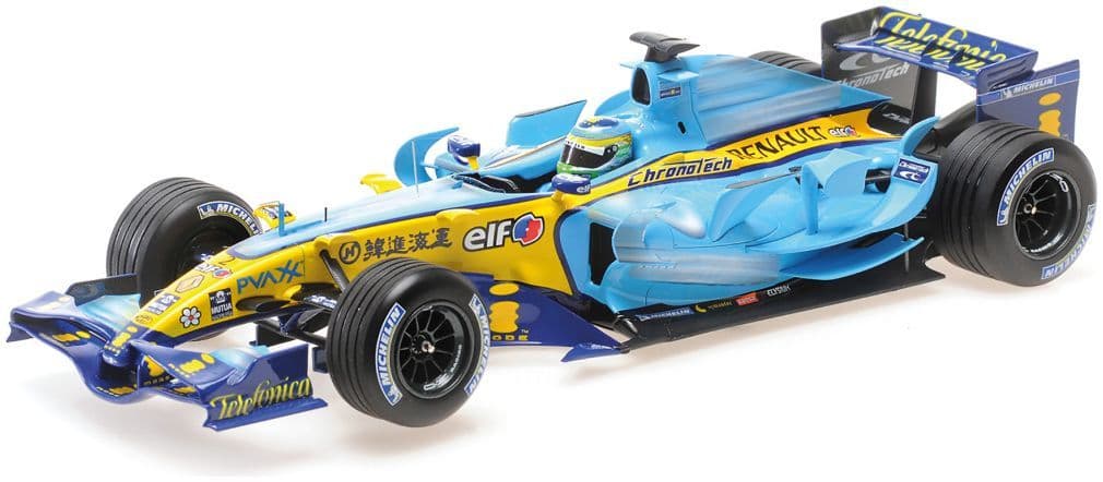 Minichamps 117 061602 Renault F1 Team R26 Giancarlo Fisichella 3rd Place China GP 2006 1/18