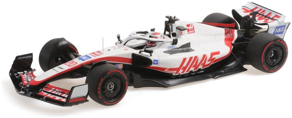 Minichamps 117 220120 Haas F1 Team VF-22 Kevin Magnussen Bahrain GP 2022 1/18 Scale PRE ORDER