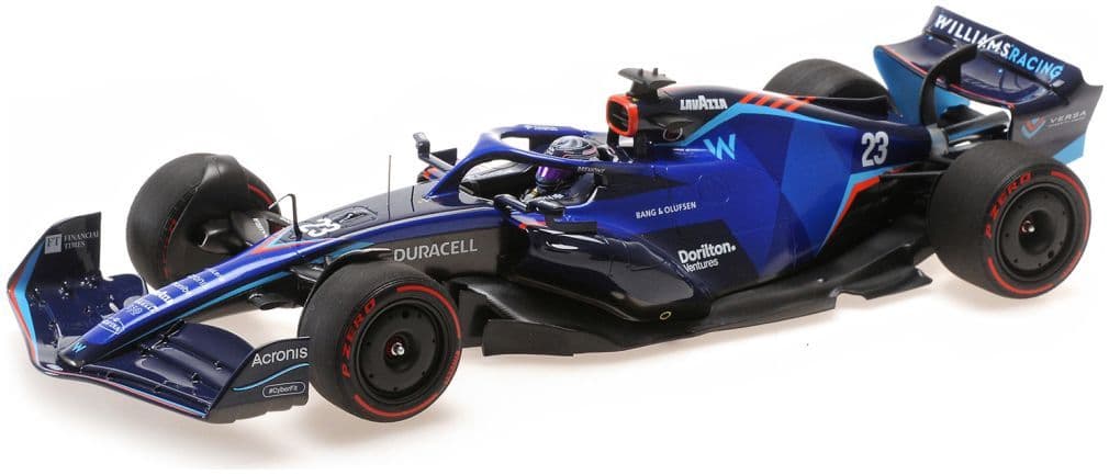 Minichamps 117 220123 Williams Racing FW44 Alexander Albon Bahrain GP 2022 1/18 Scale PRE ORDER