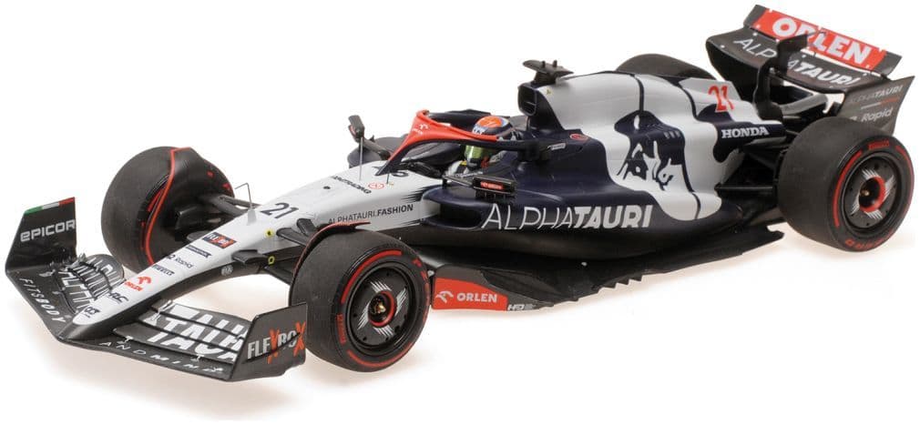 Minichamps 117 230121 Scuderia Alphatauri At04 Nyck De Vries 2023 1/18 Scale PRE ORDER £ 229.16