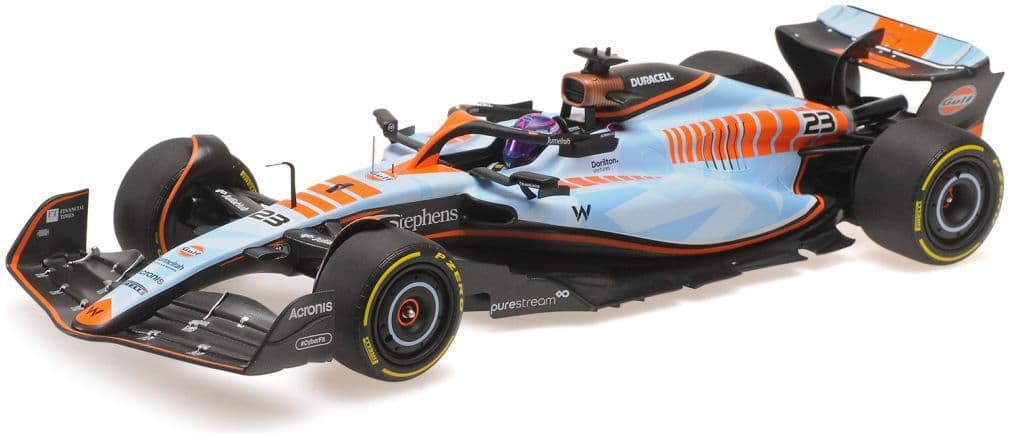 Minichamps 117 231623 Williams Racing FW45 A.Albon SGP 2023 1/18 Scale *PRE ORDER £ 220.83*