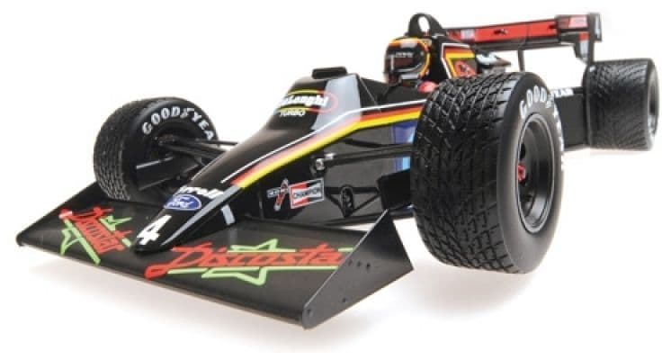 Minichamps 117 840004 Tyrrell Ford 012 Monaco84, Bellof 1/18 Scale