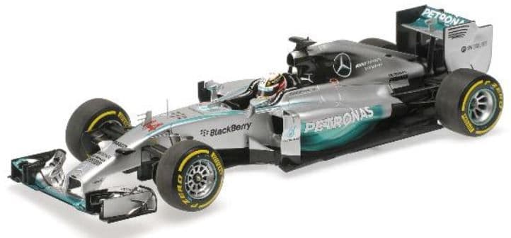 Minichamps 127 140444 Mercedes AMG Petronas F1 Team W05 Lewis Hamilton World Champion 2014 1/12