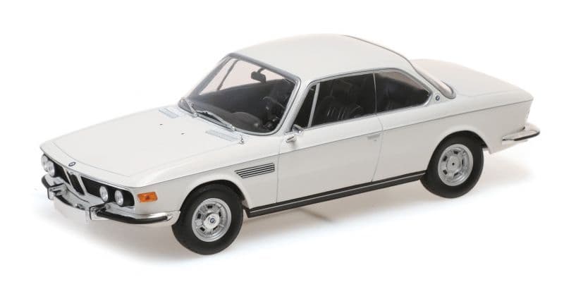 Minichamps 155 028030 BMW 2800 CS 1968 White 1/18 Scale *PRE ORDER £ 124.99*
