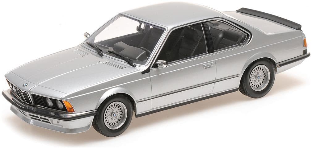 Minichamps 155 028107 BMW 635 CSI 1982 Silver (Sealed Body) 1/18 Scale *PRE ORDER £ 124.99*