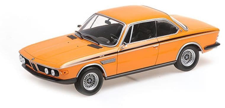 Minichamps 155 028131 BMW 3.0 CSL 1971 Orange 1/18 Scale *PRE ORDER £ 124.99*