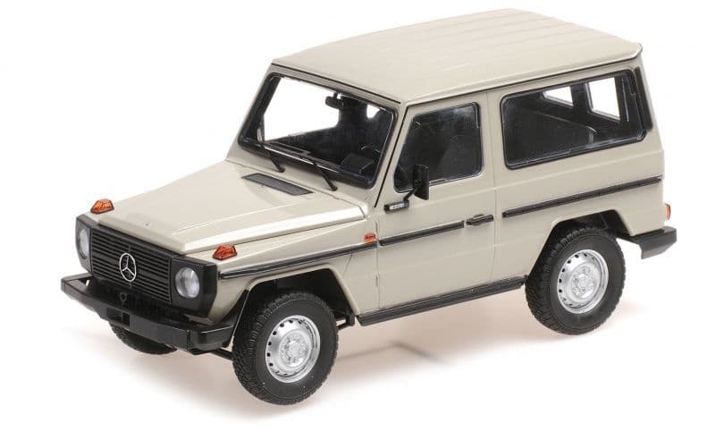 Minichamps 155 038004 Mercedes Benz G Model Short (W460) 1980 Grey (Sealed Body) 1/18 Scale