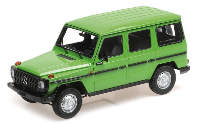 Minichamps 155 038101 Mercedes G-Model Long (W460) 1980 Green 1/18 Scale *PRE ORDER £ 124.99*