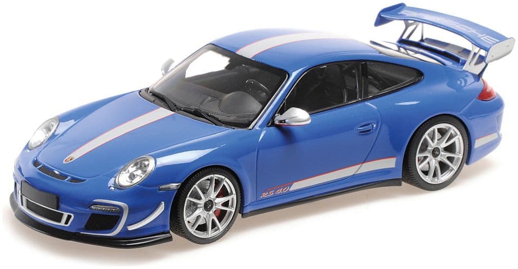 Minichamps 155 062222 Porsche 911 GT3 RS 4.0 2011 Blue (Sealed Body) 1/18 PRE ORDER £124.99