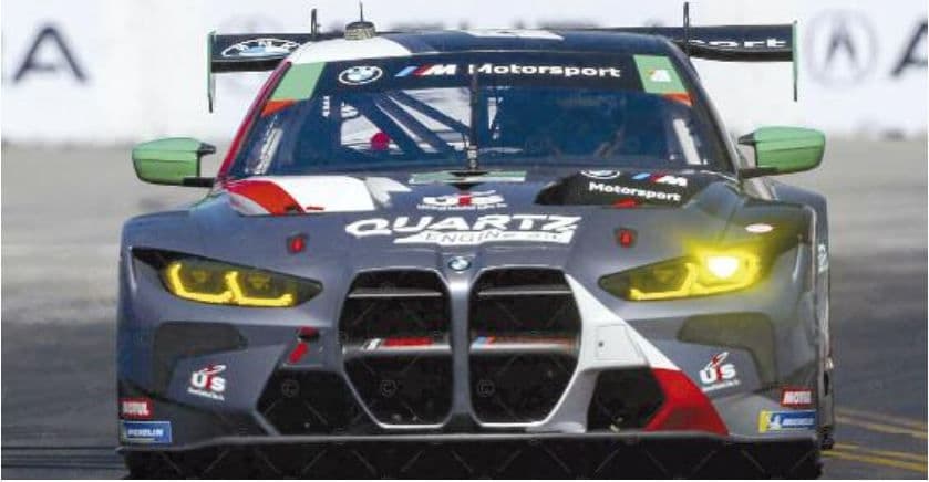 Minichamps 155 222001 BMW M4 GT3 GTD Paul Miller Racing Sellers /Snow/Johansson 12h Sebring IMSA