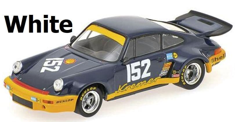 Minichamps 155 746300 Porsche 911 Carrera RSR White 1/18 Scale *PRE ORDER £ 150*