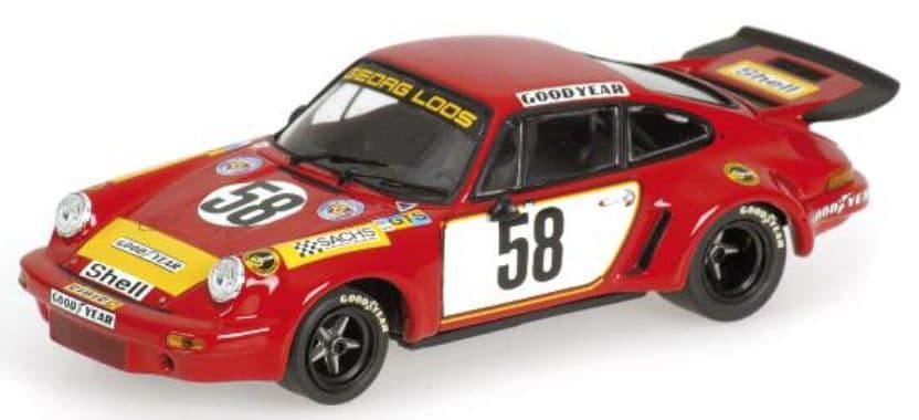 Minichamps 155 756358 Porsche 911 Carrera RSR 3.0 Fitzpatrick /Van Lennep/Schurti Gelo 24h Le Ma