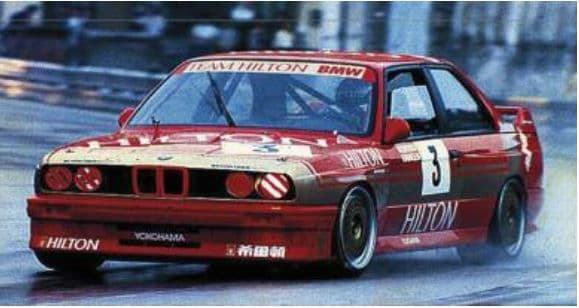 Minichamps 155 872007 BMW M3 Schnitzer-BMW Dieter Quester 2nd Macau Guia Race 1987 1/18 Scale