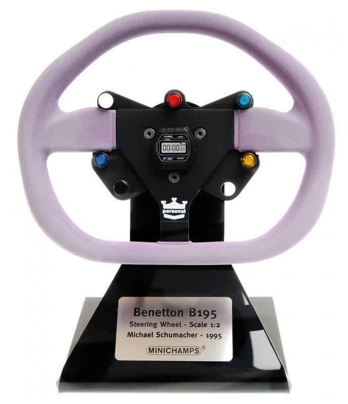Minichamps 251 950001 Benetton Renault B195 Steering Wheel 1995 1/2 Scale *PRE ORDER £ 187.49*