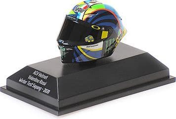 Minichamps 399 200066 Valentino Rossi AGV Helmet Moto GP Winter Test Sepang 2020 1/8 PRE ORDER