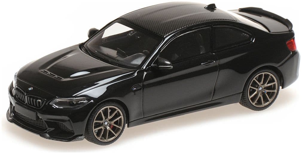 Minichamps 410 021024 BMW M2 CS 2020 Black W/ Gold Wheels 1/43 Scale *PRE ORDER £ 58.33*