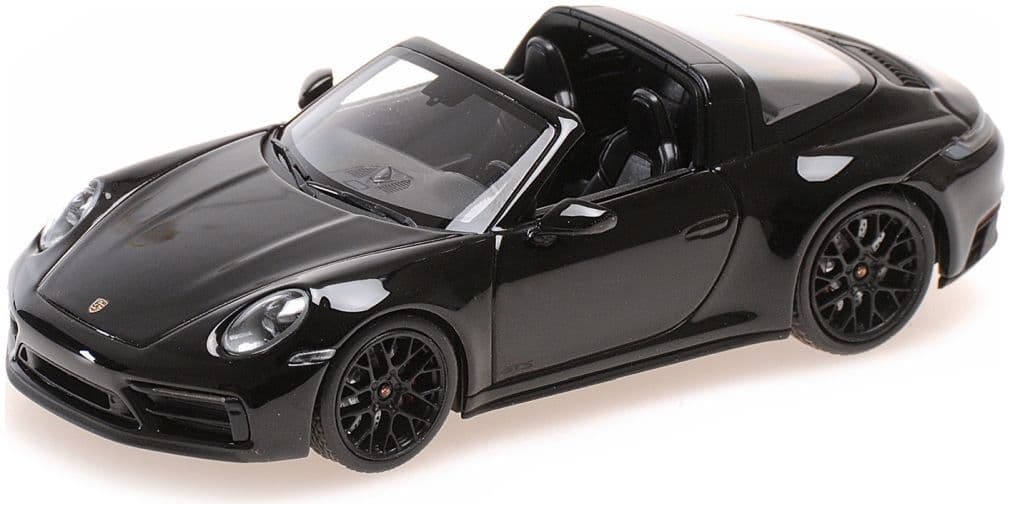 Minichamps 410 061065 Porsche 911 (992) Targa 4 GTS 2022 Black 1/43 Scale *PRE ORDER £ 58.33*