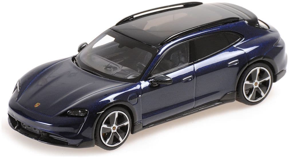 Minichamps 410 069301 Porsche Taycan Cross Tourismo Turbo S 2021 Blue Metallic 1/43 PRE ORDER