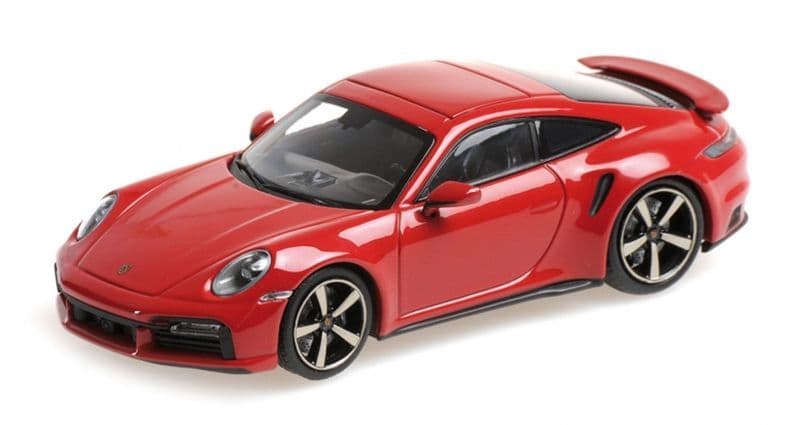 Minichamps 410 069475 Porsche 911 (992) Turbo S 2020 Red 1/43 Scale *PRE ORDER £ 58.33*