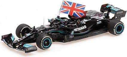 Minichamps 410 211144 Mercedes AMG Petronas F1 Team W12 E Hamilton Winner British GP 2021