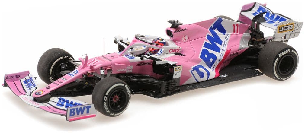 Minichamps 417 201611 BWT Racing Point F1 Team Mercedes RP20 S.Perez Win Sakhir GP 2020 1/43