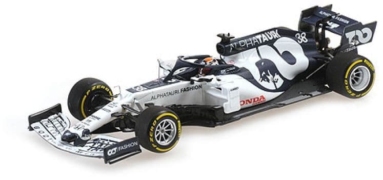 Minichamps 417 209938 Scuderia Alphatauri Honda AT1 Y.Tsunoda Young Driver Test Abu Dhabi 2020