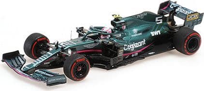 Minichamps 417 210705 Aston Martin F1 Team AMR21 S.Vettel 2nd Azerbaijan GP 2021 1/43 PRE ORDER