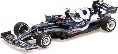 Minichamps 417 210710 Scuderia Alphatauri AT2 P.Gasly 3rd Azerbaijan GP 2021 1/43 Scale