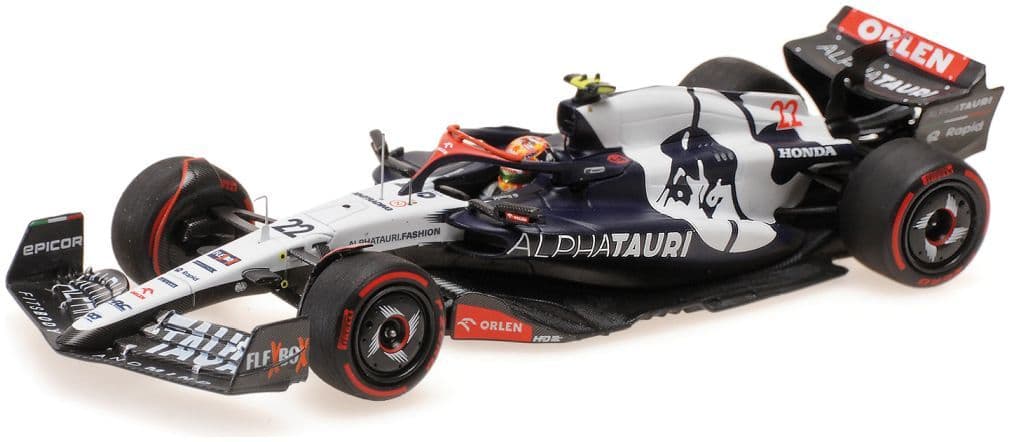 Minichamps 417 230122 Scuderia Alphatauri At04 Yuki Tsunoda 2023 1/43 Scale *PRE ORDER £ 99.99*