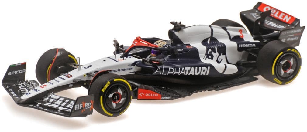 Minichamps 417 231203 Scuderia Alphatauri AT04 Daniel Ricciardo Hungarian GP 2023 1/43 PRE ORDER