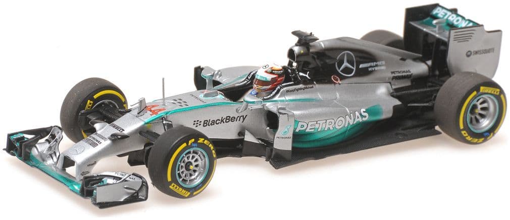 Minichamps 436 140044 Mercedes AMG Petronas F1 Team W05 Lewis Hamilton World Champion 2014 1/43