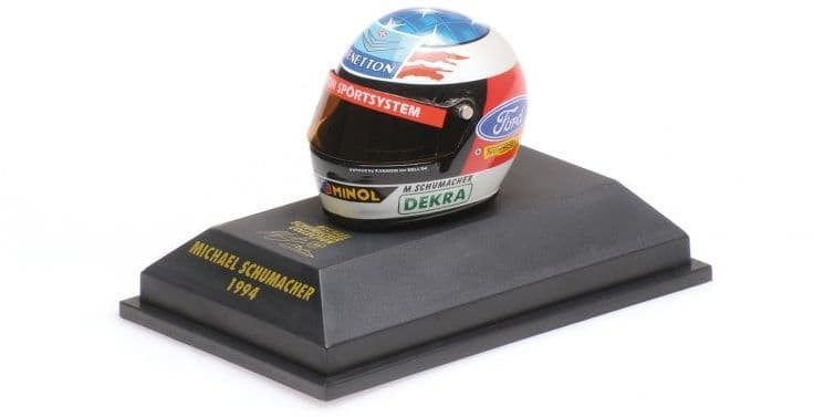 Minichamps 510 389405 Michael Schumacher Helmet 1994 1/10 Scale *PRE ORDER £ 14.99*