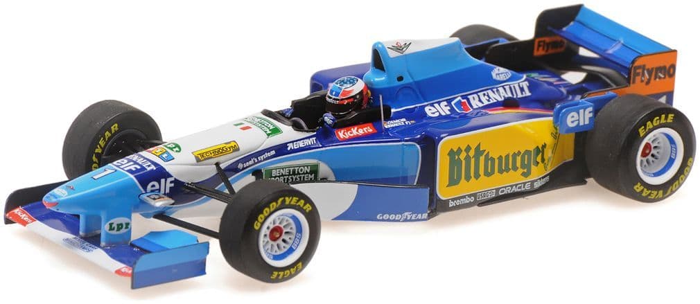 Minichamps 517 950501 Benetton Renault B195 Michael Schumacher Winner Monaco GP 1995 1/43 Scale