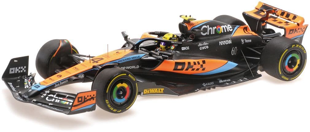 Minichamps 537 232104 McLaren F1 Team MCL60 Lando Norris Australian GP23 1/18 PRE ORDER £229.16