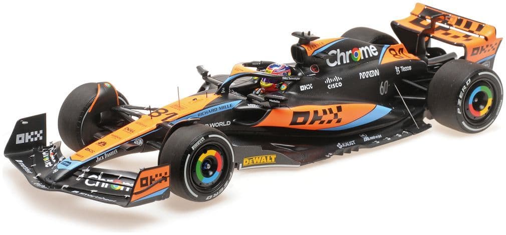 Minichamps 537 232181 McLaren F1 Team MCL60 Oscar Piastri Australian GP23 1/18 PRE ORDER £229.16