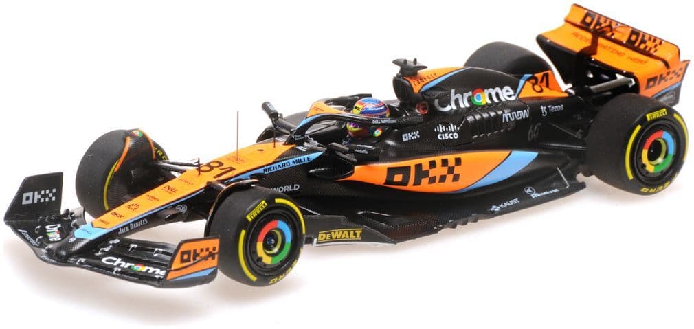 Minichamps 537 235581 McLaren F1 Team MCL60 Oscar Piastri Hungarian GP 2023 1/43 PRE ORDER