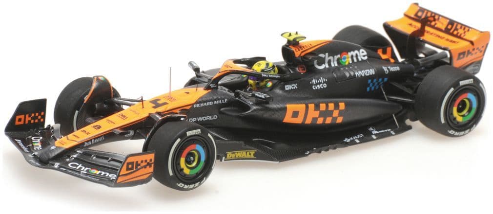 Minichamps 537 236004 McLaren F1 Team MCL60 L.Norris 2nd JAP 2023 1/43 Scale *PRE ORDER £ 91.66*
