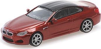 Minichamps 870 027301 BMW M6 Coupe- 2015, Sakhir Orange 1/87 Scale