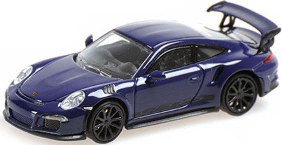Minichamps 870 063228 Porsche 911 GT3 RS 2015 Ultraviolet w/Stripes 1/87 Scale PRE ORDER £ 24.99