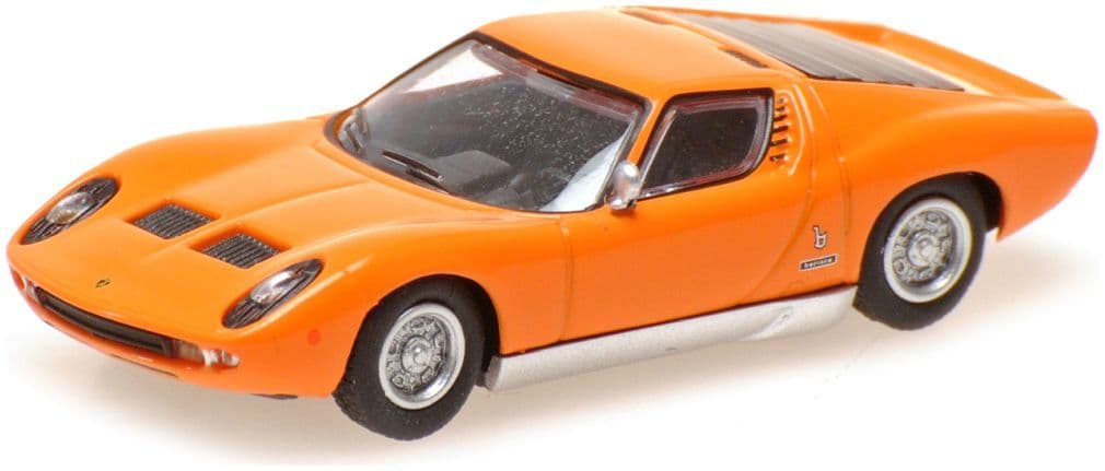 Minichamps 870 103021 Lamborghini Miura 1966 Orange 1/87 Scale *PRE ORDER £ 24.16*