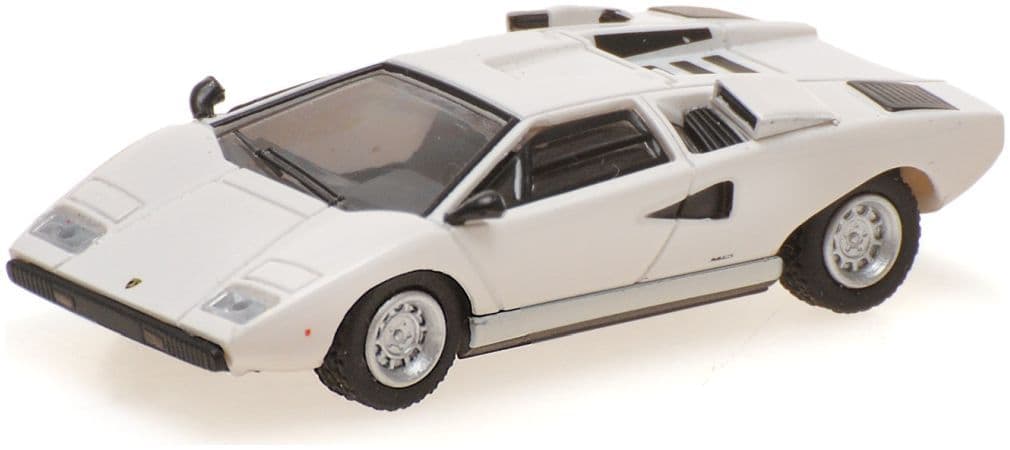 Minichamps 870 103122 Lamborghini Countach LP400 1974 White 1/87 Scale *PRE ORDER £ 24.16*